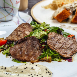 Steak Maaltijd (BBQ of Crispy)