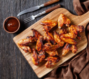 BBQ Kippenvleugels (7 stuks)