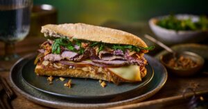 Spicy Irish Beef Sandwich 30cm XXL