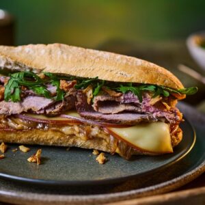 Spicy Irish Beef Sandwich 30cm XXL