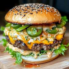 Spicy Jalapeño Burger